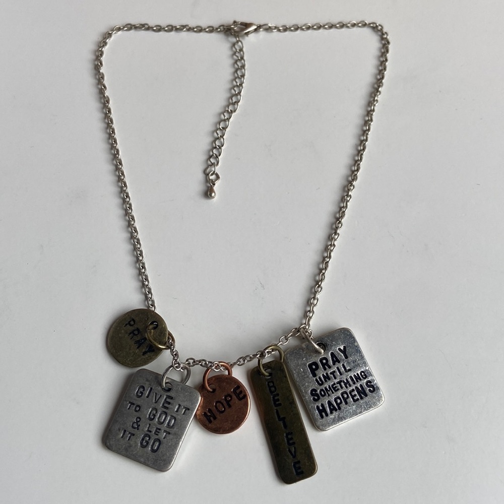 Keep it Sensational KIS 2011 Inspirational quote necklace